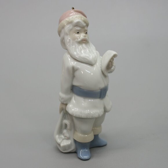 Lladro Santa Claus Christmas Tree Ornament 1991 Mini Papa Noel Saint Nick - 5842 - Picture 5 of 8